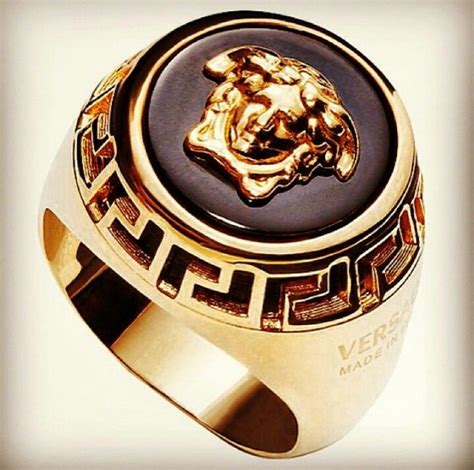 mens versace ring replica